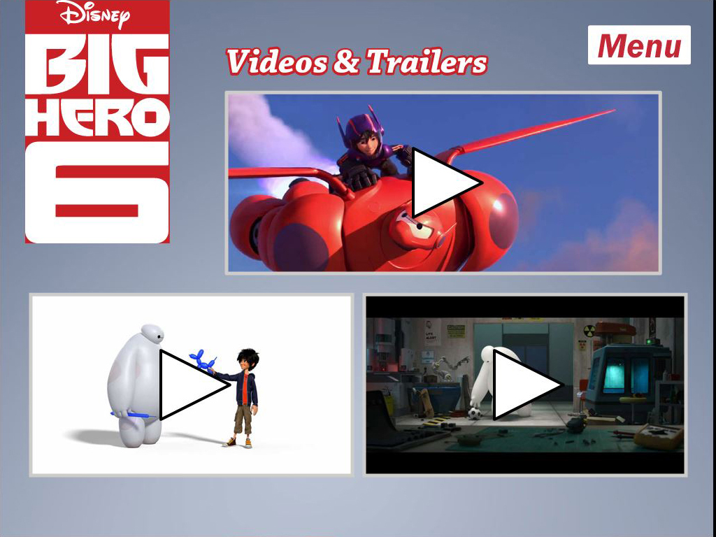 Big Hero 6 Trailers