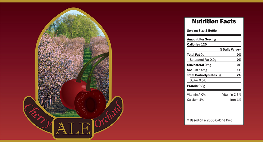 Cherry Orchard Ale Label