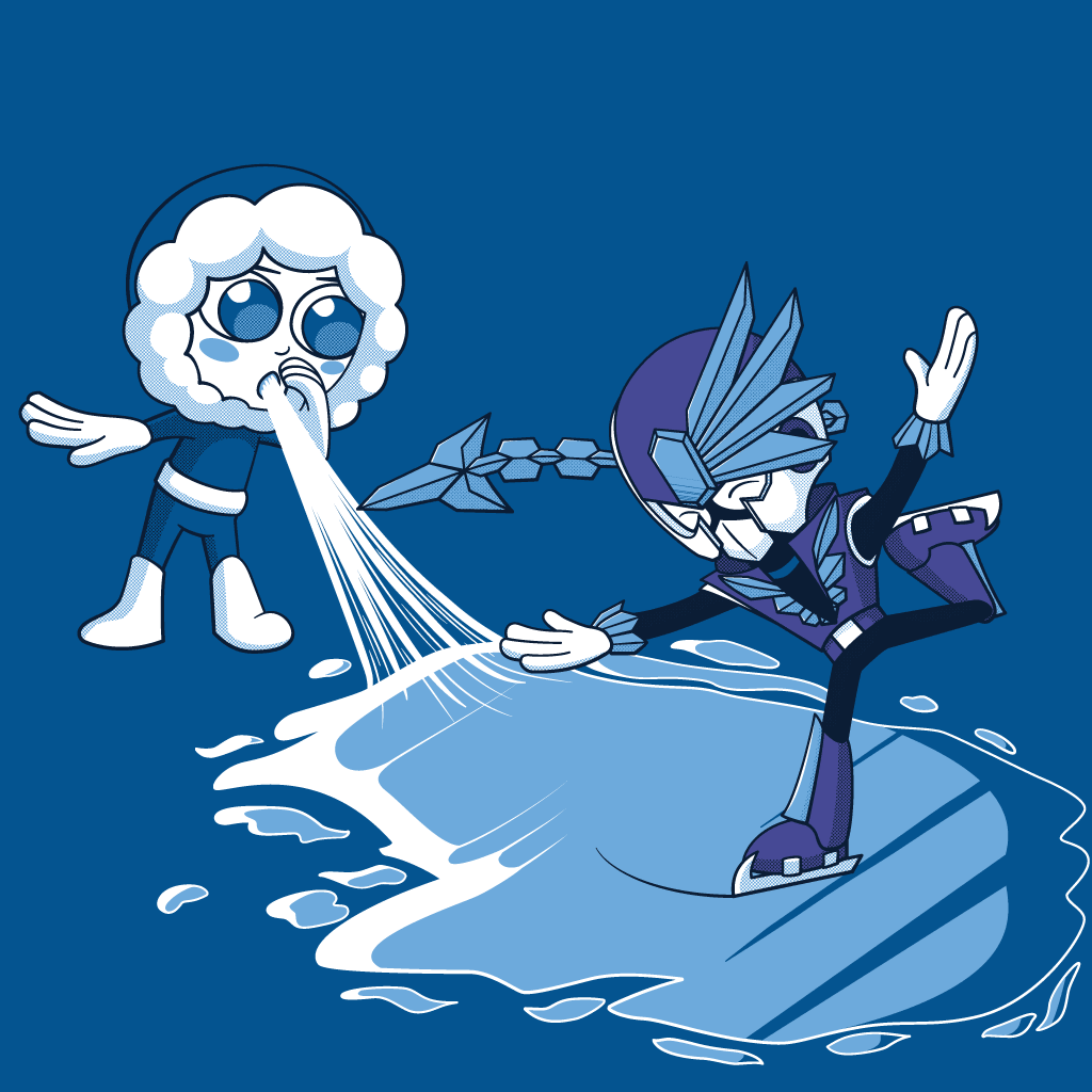 Tundra and Ice Man shirt design